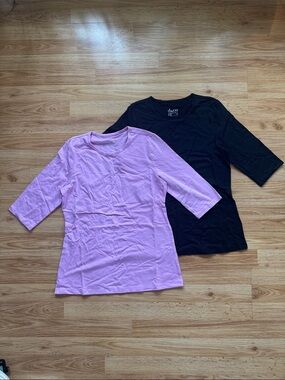 d&co. Essentials Scoop Neck Bundle 🔅 both XXS
